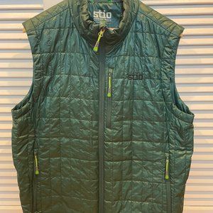 STIO Azura insulated vest hunter green Men's size large